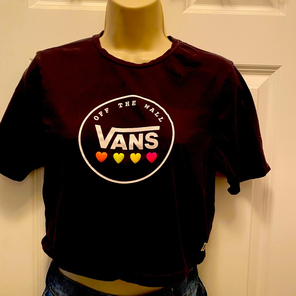 Girls Vans crop top